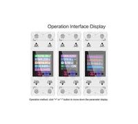 AT2PW 100A Tuya WIFI Din Rail Energy Meter Smart Switch Remote Control AC 220V Digital Volt Kwh Fre_Special Gift