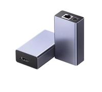 AT303 Extender HDMI 150 metri Convertitore da HDMI a RJ45 linea di rete singola coppia 1080P