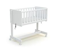 AT4 - Culla co-sleeping evolutiva ESSENTIEL legno - Bianco - 40 x 80-88 x 45,50 x 79,50 cm