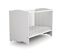 AT4 - Lettino bambiniMARELLE legno - Bianco - 60 x 120-123 x 64 x 88 cm