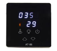 AT86 Pannello di controllo riscaldatore sauna costruzione plastica robusta dispo