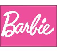 Ata Boy Barbie Logo 6,3 x 8,9 cm Magnete per armadietti e frigoriferi