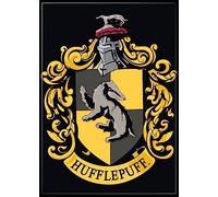 Ata-Boy Harry Potter Hufflepuff Crest 2.5" X 3.5" Magnets for Refrigerators and Lockers