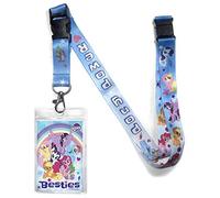 Ata-Boy Little Pony Cordino Porta badge Cordino My Little Pony Show Cordini per badge ID - Regali & Merchandise…, nero, taglia unica