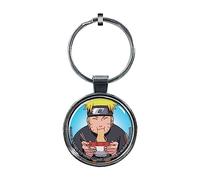 Ata-Boy Naruto Shippuden Naruto Eating Ramen 3,8 cm portachiavi per chiavi, zaino tira e altro ancora, Multicolore, taglia unica