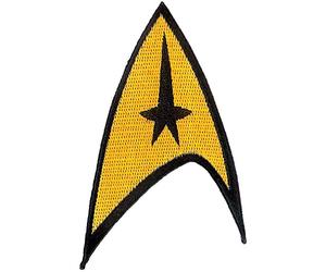 Ata-Boy Patch Patch Star tek Command Insignia - Toppa termoadesiva