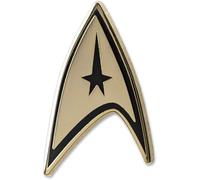 Ata-Boy Spilla Emaille Star Trek Insegna Del Comando 1.12" 10109