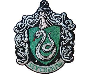 Ata-Boy Toppa termoadesiva con stemma di Harry Potter, motivo: Serpeverde