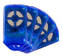 ATA PTX4 PTX-4 Porta del garage Telecomando originale Blu SecuraCode...