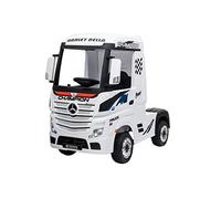 ATAA Mercedes Actros 12v - Bianco - Camion Elettrico per Bambini e Bambine /4 potenti Motori 45w c. /2 batterie 12v