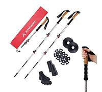 Atacama Bastoni da Trekking Telescopici - in Carbonio 3k e Alluminio 7075 Nordic Walking con Manico in Sughero per Uomo e Donna - Angolo Regolabile Facilmente Allungabile