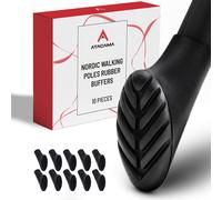 Atacama Cuscinetti In Gomma Per Bastoni Da Trekking Set Da 10 Pz Nordic Walking
