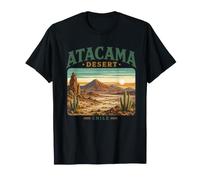 Atacama Desert Cile Vintage Sud America Viaggi Maglietta