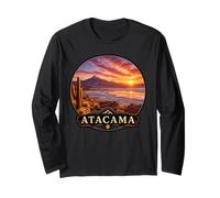 Atacama Desert Tramonto Paesaggio andino Maglia a Manica