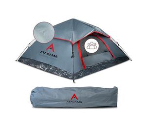 Atacama Tenda da campeggio, ultra leggera, compatta e durevole, perfetta per ciclismo, sopravvivenza e avventure all'aria aperta, tenda pop-up per 3 persone