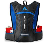 ATACAMA Zaino Idratazione Zaino per Corsa Zaino da Bici Borsa con Serbatoio d'Acqua Zaino con Sacca Idrica da 2 Litri Inclusa Zainetto con Drinking Bladder per Mountain Bike Zaino Trail Running