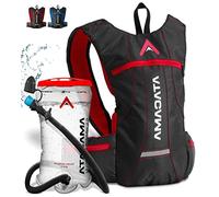 ATACAMA Zaino Idratazione Zaino per Corsa Zaino da Bici Borsa con Serbatoio d'Acqua Zaino con Sacca Idrica da 2 Litri Inclusa Zainetto con Drinking Bladder per Mountain Bike Zaino Trail Running