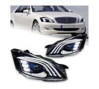 ATACDVDYEU Per Benz W221 2006-2009 S300 S400 Per Maybach Nessun Segnale Luce Diurna A LED Per Visione Notturna Indicatori Direzione Dinamici(For No Night Vision)