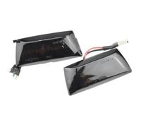 ATACDVDYEU Per Opel Per Vauxhall Per Adam Per Astra H Per Corsa DE Per Insignia Per Zafira 2X Indicatore Direzione Luce Posizione Laterale A LED Indicatori Direzione Dinamici(Smoked black)