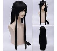Atago Gioco Azur Lane Parrucche Cosplay Carnevale di Halloween Azur Lane Costume Parrucche per capelli sintetici per donna adulta + Cappellino per parrucca