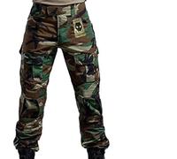 ATAIRSOFT BDU - Pantaloni da Combattimento da Uomo, con Ginocchiere, per tattico, Militare, Softair, Paintball