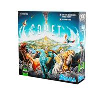 ATALIA | Comet | Gioco da tavolo Strategico | Salva i Dinosauri prima dell'estinzione | 2-4 Giocatori | A partire da 12 Anni | Durata da 45 a 75 Min | Gioco iniziato | Universo Preistorico