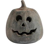 Ataoyus Decorazione autunnale - Decorazioni di Halloween - zucca in terracotta fatta a mano Jack O' Lanterna per esterni e interni - Carino Halloween Autunno Fattoria Tavolo Festival Decorazione per