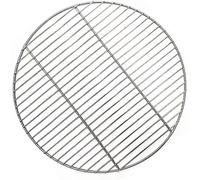 Ataoyus Griglia Rotonda, griglia Acciaio Inox, in Acciaio Inox, Rotonda, 30 cm, 35 cm, 40 cm, per Campeggio, Giardino, Picnic(35cm)