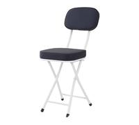 ATAPNLNMTZ Sedie Pieghevoli Imbottite, Sedie Pieghevole per Interni, Sedies Pieghevolis per Feste con Schienale, Comode e Resistenti, per Casa, Ufficio(Black)