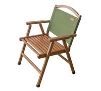 ATAPNLNMTZ Sedie Pieghevoli per Esterni, Sedia Pieghevole con Schienale, Sedie per Feste, Giardino, Spiaggia, Campeggio, Materiale in Bambù(Green)