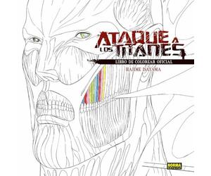 ATAQUE A LOS TITANES. LIBRO DE COLOREAR OFICIAL 02: 2