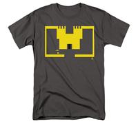 Atari - Arte Dello Schermo Di Avventura - T-Shirt Corto Da Uomo E Donna - Grigio