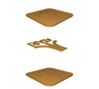 Atari Logo. Comes in two flavors, separated and single piece.