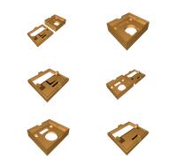 Atari ST DIN13 to VGA Adaptor Case (No Audio Jack)