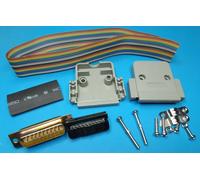 ATARI ST/STE DB19 ULTRA SATAN CABLE with original HOOD and D-sub DB19 MALE - KIT