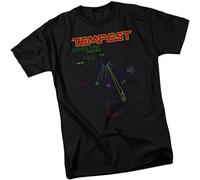Atari - Tempest Screen Adult T-Shirt Black 3XL