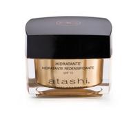 Atashi Antietà - Crema Idratante Ridensificante | Pelle Uniforme, Tonica e Luminosa | Corregge Rughe Profonde e Imperfezioni | Unifica l'Incarnato | Gardenia e Perla Nera | SPF15. 50 ml