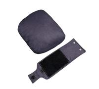 ATATKRT Cuscino cervicale in pelle scamosciata, cuscini in memory foam, accessori for interni auto, compatibile con Leapmotor C10 2024(Purple1)