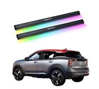 ATATKRT Pedane elettriche con luci compatibili con Nissan Kicks 2022-2023, pedane laterali elettriche retrattili for camion e SUV, barre portapedane in alluminio resistenti