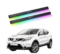 ATATKRT Pedane elettriche con luci compatibili con Nissan Qashqai 2015-2020, pedane laterali elettriche retrattili for camion e SUV, barre portapedane in alluminio resistenti