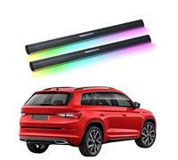 ATATKRT Pedane elettriche con luci compatibili con Subaru XV 2015-2025, pedane laterali elettriche retrattili for camion e SUV, barre portapedane in alluminio resistenti