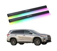 ATATKRT Pedane elettriche con luci compatibili con Toyota Highlander 2018-2021, pedane laterali elettriche retrattili for camion e SUV, barre portapedane in alluminio resistenti