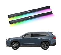 ATATKRT Pedane elettriche con luci compatibili con Toyota Highlander 2022-2025, pedane laterali elettriche retrattili for camion e SUV, barre portapedane in alluminio resistenti