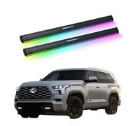 ATATKRT Pedane elettriche con luci compatibili con Toyota Sequoia 2024-2025, pedane laterali elettriche retrattili for camion e SUV, barre portapedane in alluminio resistenti