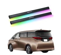 ATATKRT Pedane elettriche con luci compatibili con Toyota Vellfire 2024-2025, pedane laterali elettriche retrattili for camion e SUV, barre portapedane in alluminio resistenti