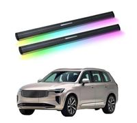 ATATKRT Pedane elettriche con luci compatibili con Volvo XC90 2015-2025, pedane laterali elettriche retrattili for camion e SUV, barre di pedana in alluminio resistenti