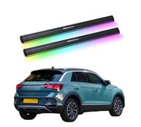 ATATKRT Pedane elettriche con luci compatibili con VW T-ROC 2018-2025, pedane laterali elettriche retrattili for camion e SUV, barre di pedana in alluminio resistenti