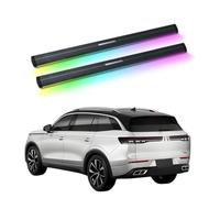 ATATKRT Pedane elettriche con luci compatibili con VW Tavendor 2023-2025, pedane laterali elettriche retrattili for camion e SUV, barre di pedana in alluminio resistenti