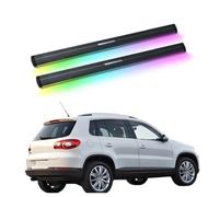 ATATKRT Pedane elettriche con luci compatibili con VW Tiguan 2010-2016, pedane laterali elettriche retrattili for camion e SUV, barre portapedane in alluminio resistenti