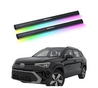 ATATKRT Pedane elettriche con luci compatibili con VW Touareg 2019-2025, pedane laterali elettriche retrattili for camion e SUV, barre portapedane in alluminio resistenti